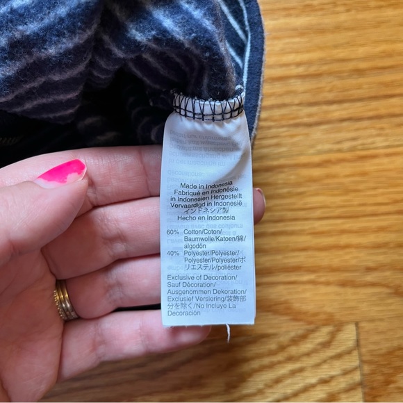 Crewcuts striped cat zip up hoodie size 2 - Picture 4 of 4